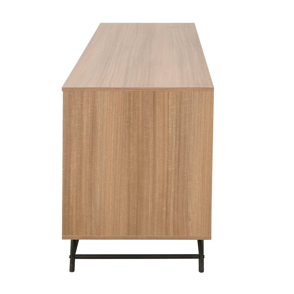 Light Oak Finish Home Office Desk E7767