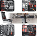 187-Piece Tool Kit with Wheels Tool Box T2620