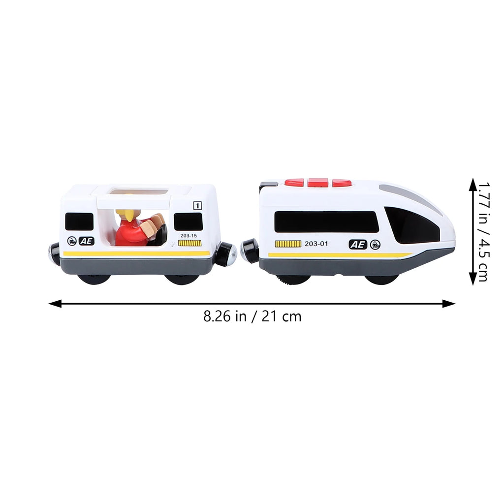 Electric Train Toy RC Train Model Educational Toy for Kids M443279
