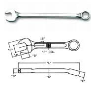 12 Point Satin Metric Combination Wrench X26195