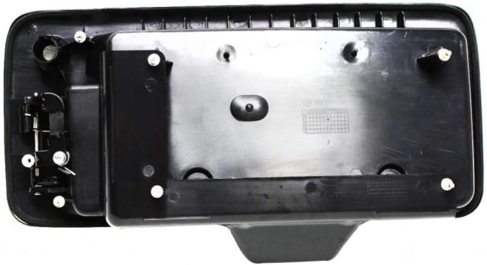 Black Textured Rear Door Handle with Key Hole Pack of 2 B730