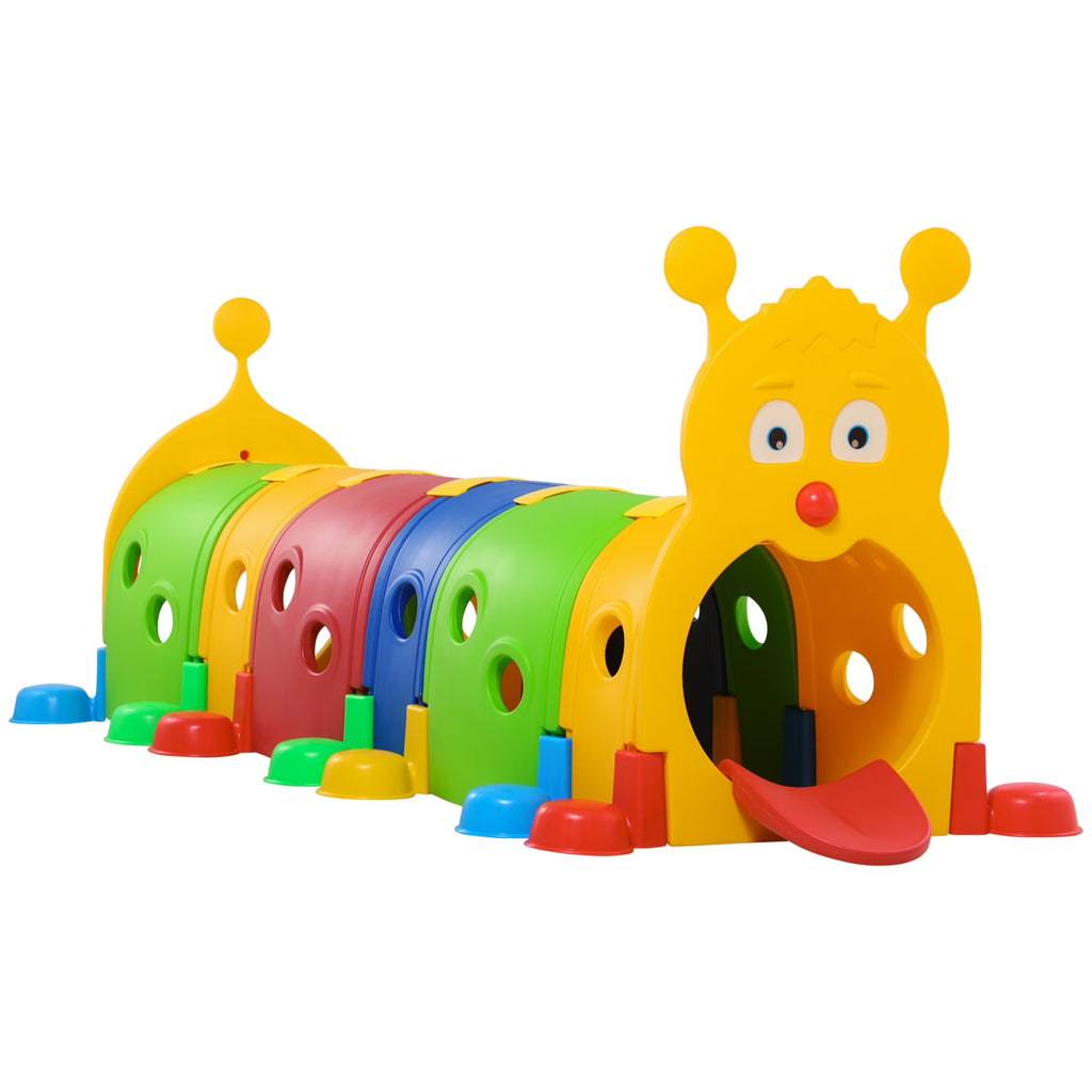 Kids Caterpillar Tunnel Climb-N-Crawl Play J171557