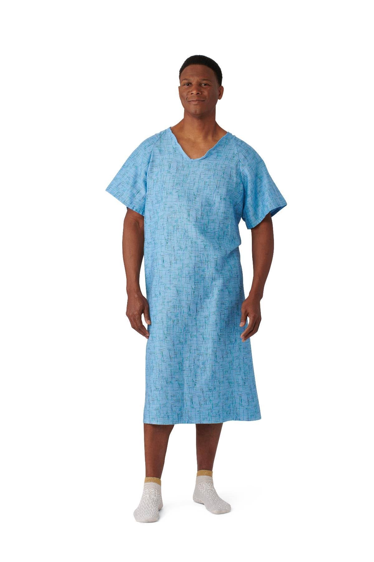 Cascade Blue Patient Gown G212574