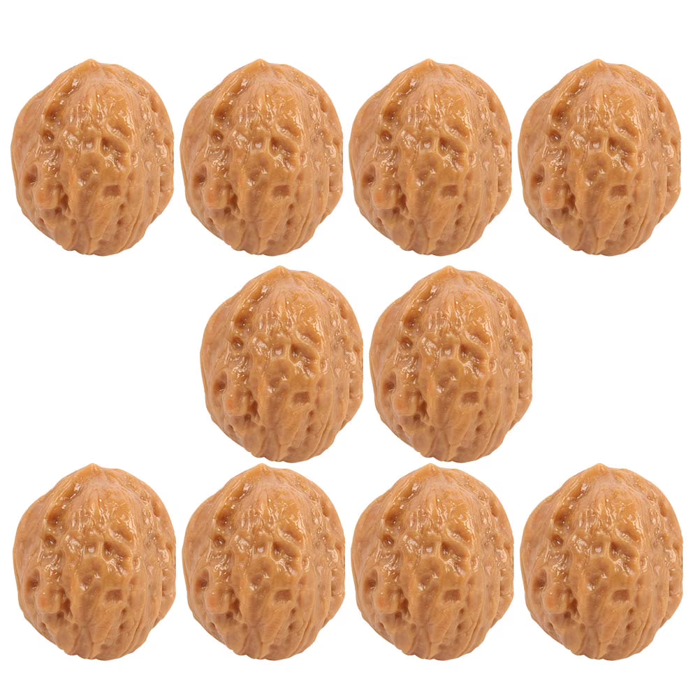 10 Pcs Dollhouse Miniature Food Play Empty Cup Water Model Accessories Walnuts S328953