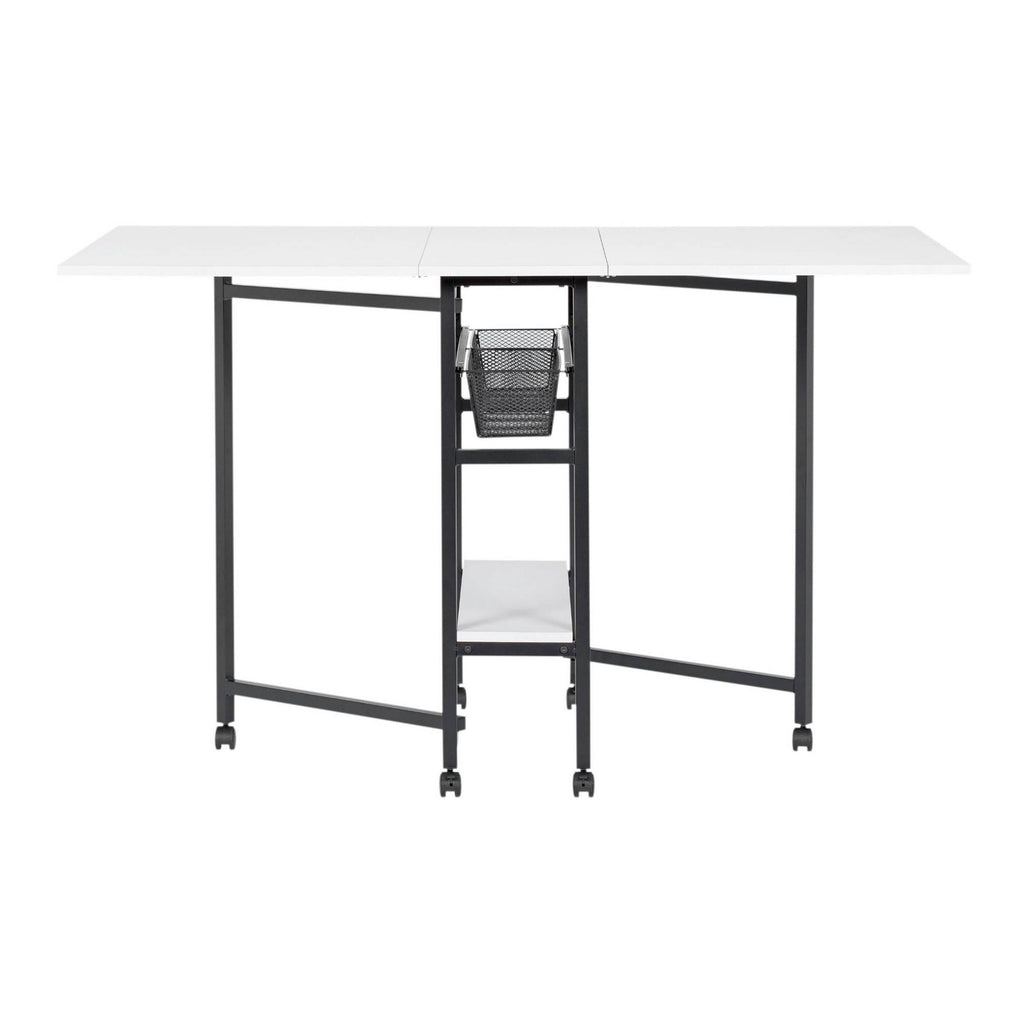 Standing Height Craft/Cutting Table with Baskets (36x22 H) F11616