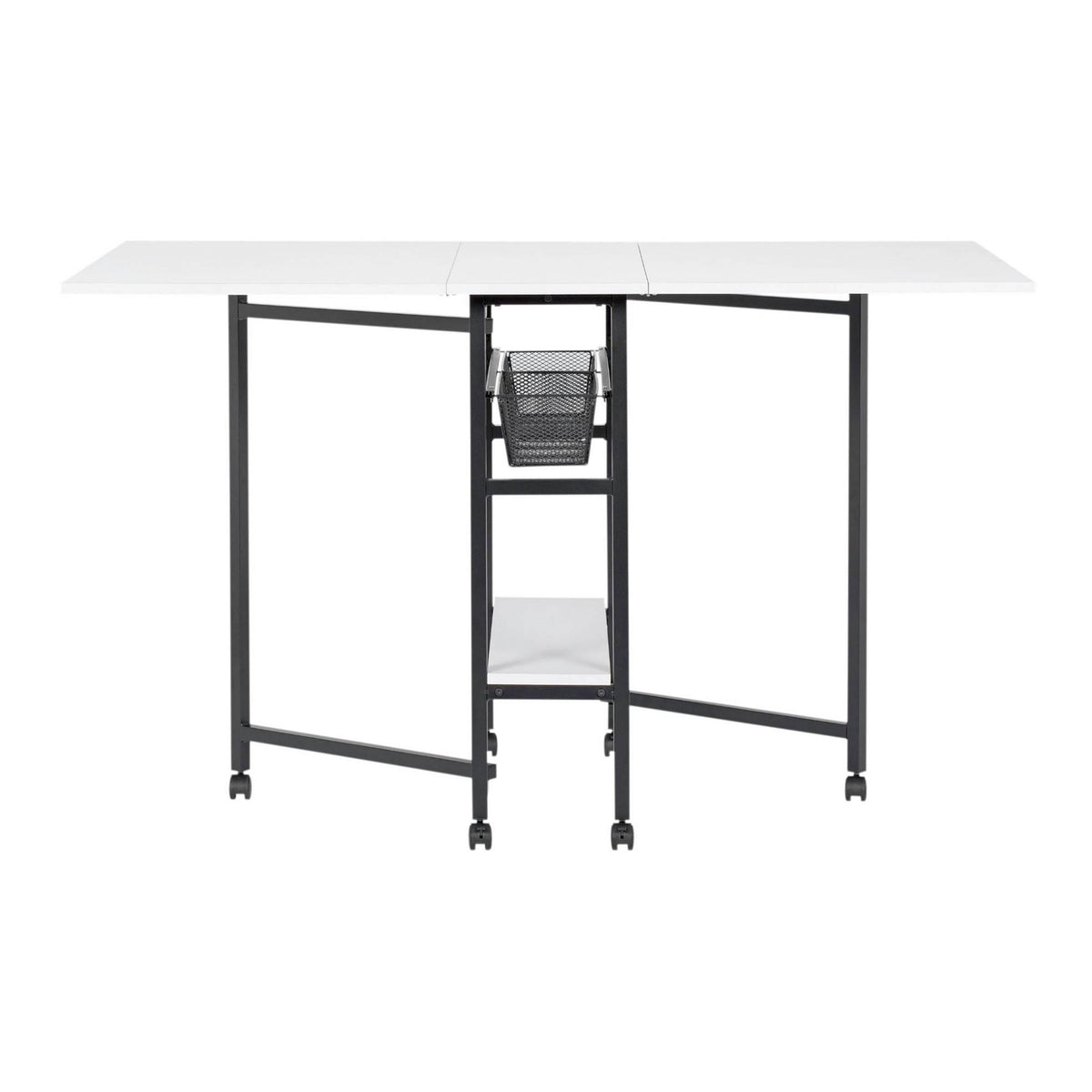 Standing Height Craft/Cutting Table with Baskets (36x22 H) F11616