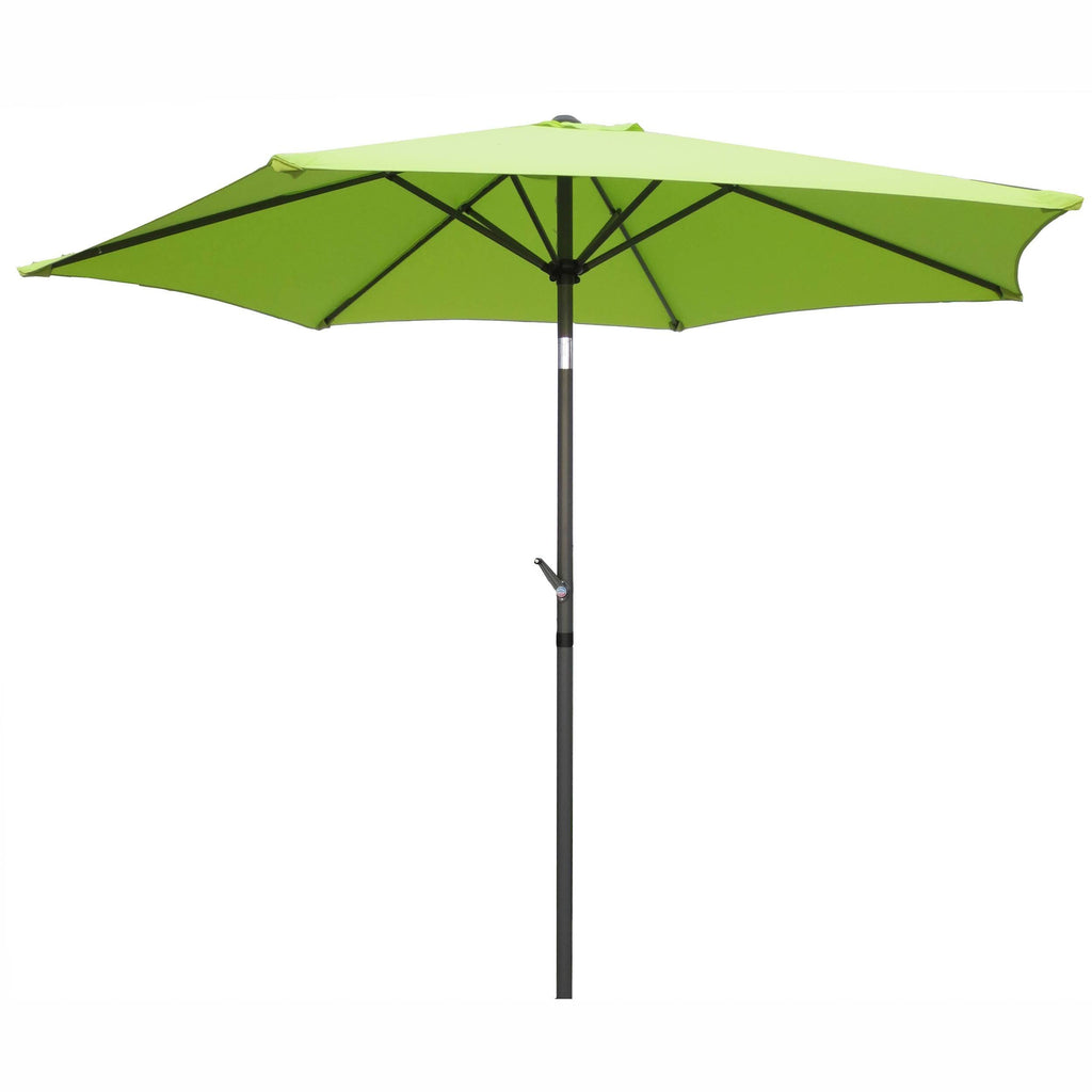 Forest Green Outdoor Aluminum Umbrella M800451