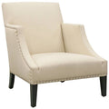 Cream Fabric Club Chair D33509