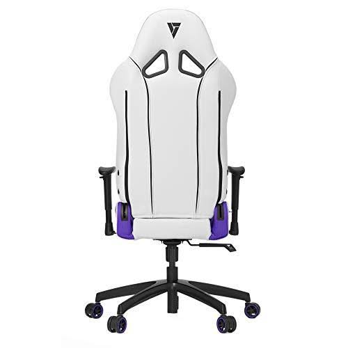 White/Purple Gaming Chair D577