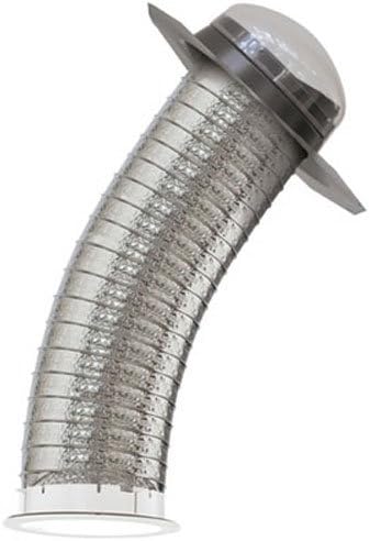 14 in. Tubular Skylight with Acrylic Dome and Flexible Tunnel V10950