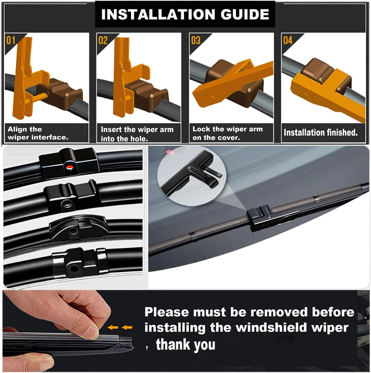 Wiper Blade Set 26/26 Set of 2 V4651