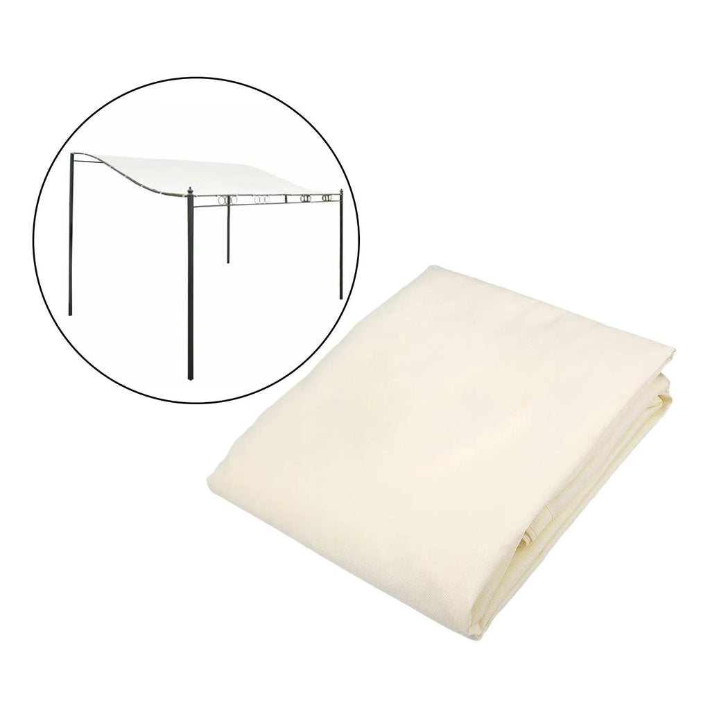 3x2.6m Patio Pavilion Gazebo Sunshade Tent Cover D657508