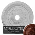Hand-Painted Antique Copper Ceiling Medallion W679080