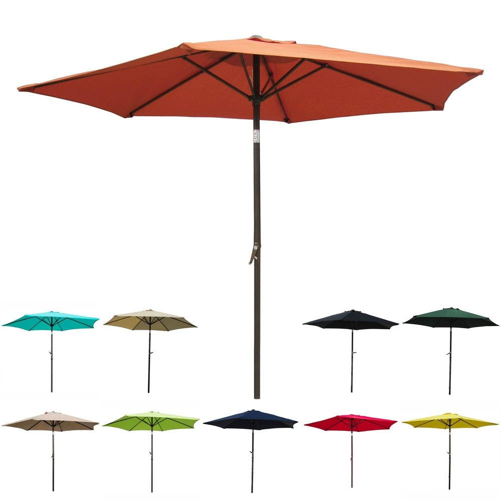 Forest Green Outdoor Aluminum Umbrella M800451
