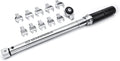 12 Pc. 3/8" Drive Metric Open End Interchangeable Torque Wrench Set E36354